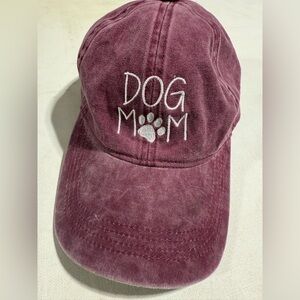 Francesca's Collections Dog Mom Cap - Burgundy